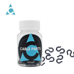 100 Uds AI CYCLING EOCC02 Cable de cambio de freno de bicicleta S hebilla 4/5mm tapas y puntas para cables internos de freno/cambio - Product Image 5