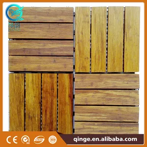 Verkoolde Bamboe Dek Plank Vloeren Bamboe Terrasplanken