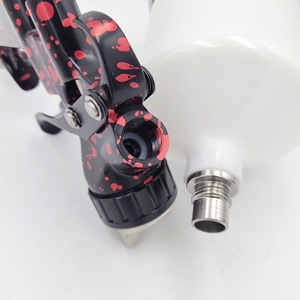 Pistolet <span class=keywords><strong>de</strong></span> peinture pneumatique à alimentation par le haut Saigaole Camouflage SGL-T60, haute atomisation, haute qualité, à base d'eau, pour l'automobile - Product Image 4
