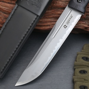 Cuchillo de Hoja Fija de Acero Inoxidable KIRISHIMA2, Mango G10, Multifuncional, para Supervivencia al Aire Libre, Camping, Caza, Personalizable, Grado OEM - Product Image 2