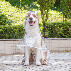 Impermeable Transparente <span class=keywords><strong>para</strong></span> Perros de Raza Grande, Golden Retriever, <span class=keywords><strong>Labrador</strong></span>, Ropa <span class=keywords><strong>para</strong></span> Mascotas <span class=keywords><strong>para</strong></span> Exteriores, Resistente al Agua y al Viento - Product Image 6
