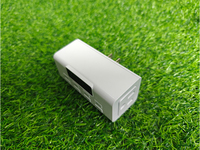 Variateur de lumière numérique 2 canaux avec minuterie, affichage numérique, 1 min à 23h59, pour intérieur, double éclairage, compatible LED/CFL, fonction crépuscule-aube