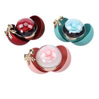 2025 article de vente chaude boîte à bijoux tiroir Style proposition boîte à bagues fleur éternelle anniversaire cadeau emballage boîte