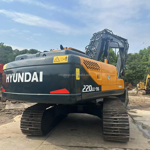 95% nouvelle Hyundai 220lc-9s pelle d'occasion 22 tonnes coréenne fabriquée R220-9s 220lc machine à chenilles équipement lourd d'occasion à vendre - Product Image 2