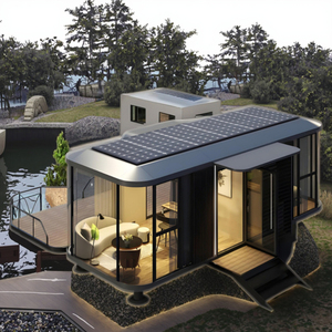 Portatile 2 camere da letto espandibile contenitore Casa Mobile piccola Casa fatta pannello Sandwich 20ft 40ft struttura in acciaio 20ft 40ft <span class=keywords><strong>dimensioni</strong></span> 40ft - Product Image 5