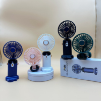 Beliebter Sommer-Mini-Ventilator Tragbarer Wiederaufladbarer Handventilator für den Fußball-Weltmeisterschafts-Cup Outdoor-Nutzung