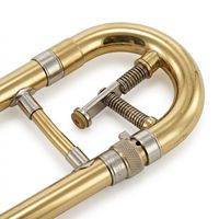 Wholesale OEM SL-5602 Bb Trombone Lacquered Gold Slide Brass Instrument Includes Case & Accessories Tianjin for Music Stores