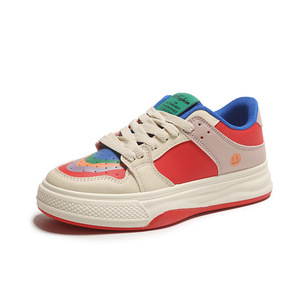 Scarpe da tavola Casual traspiranti da donna di 2025 estate alla moda nuovo colore bianco anatra mandarino abbinato Allie per tutte le stagioni per - Product Image 5
