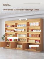 Vitrine de présentation de tasses, présentoir d'échantillons, étagère à vin multi-niveaux, pour centre commercial, supermarché, magasin de proximité