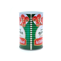 7110 # Kaleng Timah Food Grade untuk Kemasan Makanan, Produsen Kaleng Kosong untuk Pasta Tomat, Saus, Selai, Pengalengan