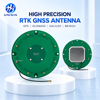 Antenne GNSS RTK de haute précision pour relevés, cartographie par drone UAV, bande complète L1-L5 B1-B3 GPS GLONASS GALILEO BEIDOU 32dBi Module SMA intégré