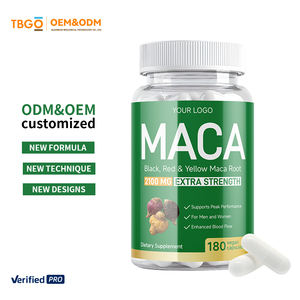 Extracto de Raíz de Maca y Ginseng Dismok de Alta Calidad OEM, 60 Cápsulas, Píldoras de Maca para Adultos, Mejora de la Energía, Equilibrio Hormonal - Product Image 1