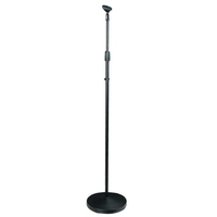 Support de microphone à base ronde robuste pour microphone