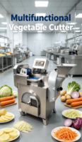 Máquina Cortadora de Vegetales para la Industria de Procesamiento de Vegetales, Cortadora de Zanahorias y Yuca en Cubos, Rebanadora de Patatas, Trituradora de Repollo