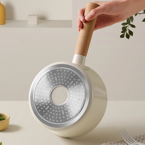 Chậu và chảo đặt không dính gốm Cookware bộ khỏe mạnh không dính cảm ứng đồ nấu nướng nhà bếp <span class=keywords><strong>Granite</strong></span> nấu ăn đặt Frying Pan - Product Image 5