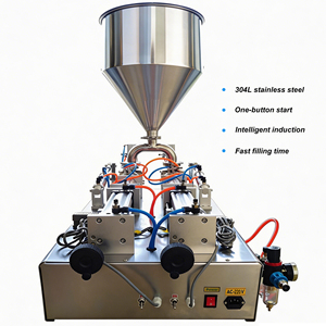 1000-5000ml Industrial Lubricating Oil, Butter, and <b>Engine</b> Oil Filling Machine/ Filling Machine Paint Can Filler - Product Image 2