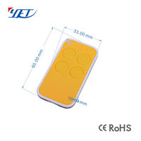 Émetteur-Commutateur CE 433 MHz à Code Roulant HCS300/301 pour Automatisation de Portes et Volets Roulants YET2112