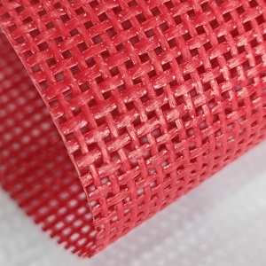 Tissu de maille de polyester enduit de PVC de vinyle de prix d'usine anti-UV et à haute déchirure <span class=keywords><strong>pour</strong></span> les expéditions fluviales et le matériel de pagaie. - Product Image 4