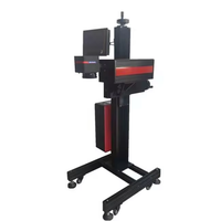 Yiq-Tech Machine de gravure laser volante haute vitesse 3W/5W/8W/10W Marquage laser UV Usage domestique Métal Compatible DXF AI BMP Fichiers Dwg