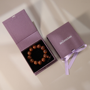 Luxurious Purple Ribbon Custom Jewelry <b>Box</b> Set Elegant Paper Gift Packaging for <b>Book</b> Jewelry and Accessories - Product Image 1