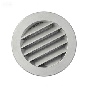 Rejilla de Ventilación Redonda de Aluminio Fundido de 100 mm y 150 mm con Malla Antimosquitos para Ventilación de Soffits en el Hogar - Product Image 6