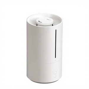 Déshumidificateur compact en plastique blanc avec réservoir de 5 L, contrôle par application, 50-69,9 pintes/24h, alimentation solaire/électrique, usage domestique - Product Image 1