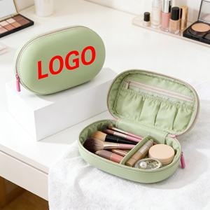 Nueva Bolsa de Maquillaje de Silicona Personalizada con Logotipo, Bolsa de Cosméticos de Viaje, Bolsa para Accesorios, Bolsa de Maquillaje, Organizador de Maquillaje Bonito - Product Image 1