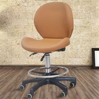 2024 nouveau design salon de coiffure coiffure tabouret chaise moderne pied spa pédicure tabouret avec roues