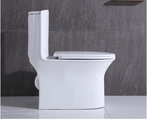 Ensemble de sanitaires en céramique en gros à prix abordable : <span class=keywords><strong>WC</strong></span>, lavabo sur colonne, lavabo, siphon en P, combinaison toilettes et lavabo pour salle de bain - Product Image 5
