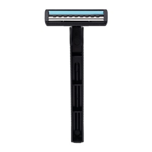 High Quality Stainless Steel Razor Blade for Men Factory Wholesale Fixed Head Twin Blade Safety Plastic Handle for Face <strong>Shaving</strong> - Product Image 3