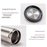 Thermos compact en métal de haute qualité, design mignon, pour étudiantes, employées de bureau, portable, compatible lave-vaisselle et micro-ondes, utilisable en voiture