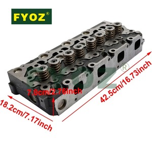 <span class=keywords><strong>Bruce</strong></span> & Shark 1G855-03042 1G916-03040 Culata Completa con Resorte de Válvula y Juego de Juntas Compatible con el Motor V2403 - Product Image 4