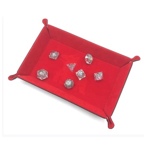 Petit MOQ 7 pièces, dés à arêtes vives en résine transparente à motif floral, polyédriques pour jeux de table DND <span class=keywords><strong>5E</strong></span> - Product Image 6