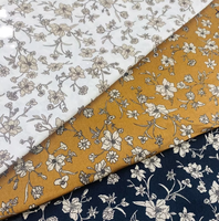 Sac à rideau en tissu de coton bio, fin, à motif de petites fleurs, personnalisé, écologique, de la marque Lawen, direct usine