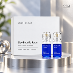 Esencia Facial de Péptidos Azules 10ml con Hialuronato de Sodio, Suero de Hidratación Diaria, Fabricante OEM con Logotipo Personalizado - Product Image 4