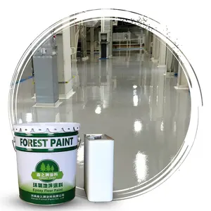 Giá nhà máy tốt không thấm nước công nghiệp nhựa Epoxy hóa chất tự san phẳng sơn sàn cho bãi đậu xe và sàn nhà máy
