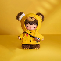 Pendentif en peluche officiel POP MART Hirono Kodak Click Bear, jouet d'art, objet de collection, décoration d'intérieur
