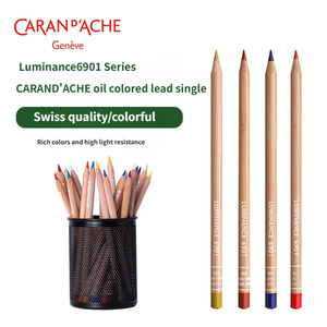 Crayon de couleur à base d'huile Caran D'Ache 6901, 100 nuances, qualité artiste premium, pièce individuelle, idéal pour les étudiants - Product Image 2