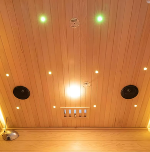 Nuevo Modelo de Sauna de Luz Roja, Sauna Infrarroja Interior <span class=keywords><strong>para</strong></span> 2 Personas <span class=keywords><strong>para</strong></span> Uso Doméstico - Product Image 5