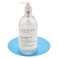 Prix d'usine, flacon pompe vide personnalisé de 500 ml en plastique PET mat pour shampooing, gel douche, lotion, pour soins personnels