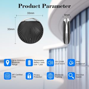 Traceur intelligent Ssltvti avec batterie rechargeable, étanche IP68, pour animaux de compagnie, compatible iOS, camping, randonnée, chasse - Product Image 4