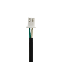 Sonde de température industrielle à réponse rapide, thermocouple de type K, avec tube de connexion, sonde fine OEM, câble isolé noir