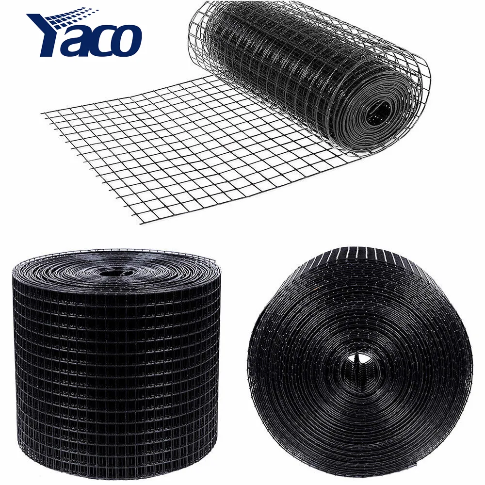 Lưới Hàn Tráng Nhựa Rộng 6 "8" 12 "Lưới Bảo Vệ Động Vật Bằng Năng Lượng Mặt Trời