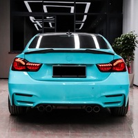 Luz Trasera para Auto KGKB para BMW Serie 4 M4 F36 F82 2013-2020, Conjunto de Luces Traseras LED Actualizadas con Luz Direccional Secuencial