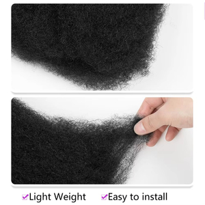 Paquete <span class=keywords><strong>de</strong></span> 12 Pulgadas <span class=keywords><strong>de</strong></span> <span class=keywords><strong>Cabello</strong></span> Afro Rizado <span class=keywords><strong>de</strong></span> 100g <span class=keywords><strong>para</strong></span> Extensiones <span class=keywords><strong>de</strong></span> Rastas, Reparación <span class=keywords><strong>de</strong></span> Locs, Mini <span class=keywords><strong>Trenzas</strong></span> y <span class=keywords><strong>Cabello</strong></span> Sintético Afro Rizado - Product Image 3