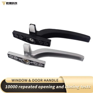 Hiện Đại 7-Hình Dạng Hợp Kim Nhôm Cửa Sổ Tay Quay Xử Lý Dễ Dàng Cài Đặt Gấp Xử Lý Cho Cửa Sổ Mái Hiên Cửa Sổ Cho Khách Sạn Thay Thế - Product Image 4