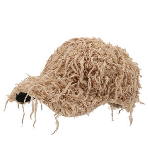 Vente en gros Mode <span class=keywords><strong>Funky</strong></span> Grasses String Casquette de baseball Ajustement personnalisé Taille Hiver Snap Back Hat pour filles et garçons - Product Image 4