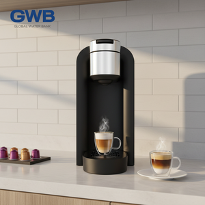 เครื่องชงกาแฟกึ่งอัตโนมัติ GWB GCF01 - วัสดุพลาสติก ปรับแต่งได้ ใช้ในบ้าน สำนักงาน หรือเชิงพาณิชย์ ภาษาอังกฤษเป็นภาษาใช้งาน - Product Image 4