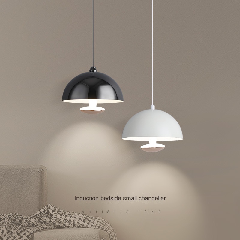 Smart Aluminum Induction Bedside Chandelier with Switch Control for Bedroom Wall Atmosphere