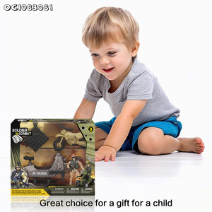 Escala caliente personalizado plástico ejército hombres modelo <span class=keywords><strong>militar</strong></span> accesorios pequeños soldados figura de Acción Verde juego con certificado En71 - Product Image 3